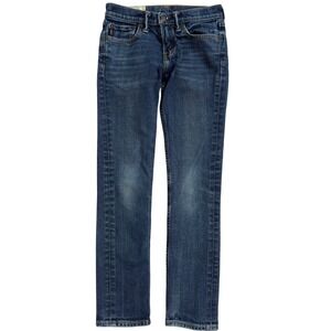 Abercrombie Kids Super Skinny Boys Jeans Blue Size 12 Cotton Elastane